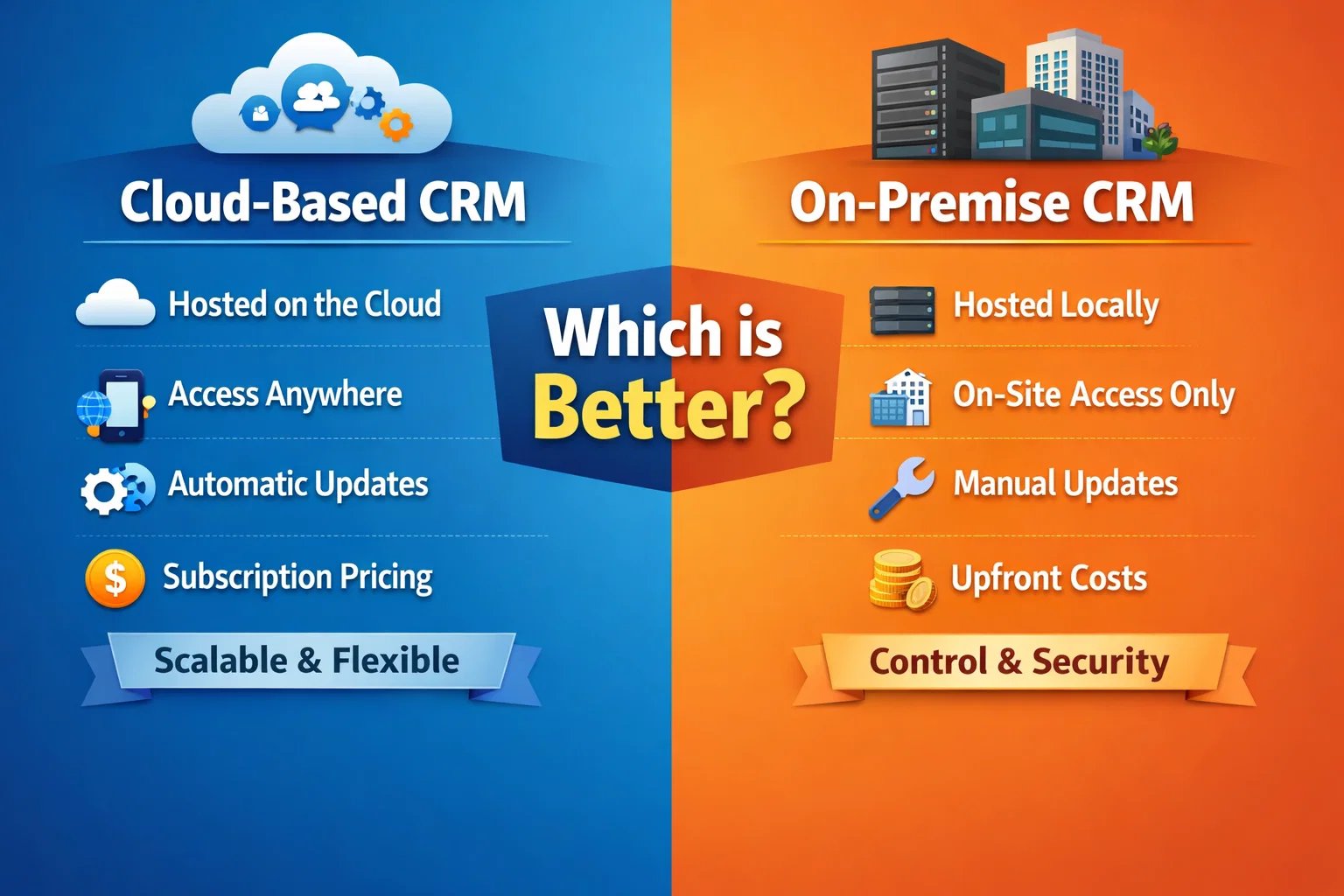 Cloud-Based CRM vs On-Premise CRM: Which Is Better?