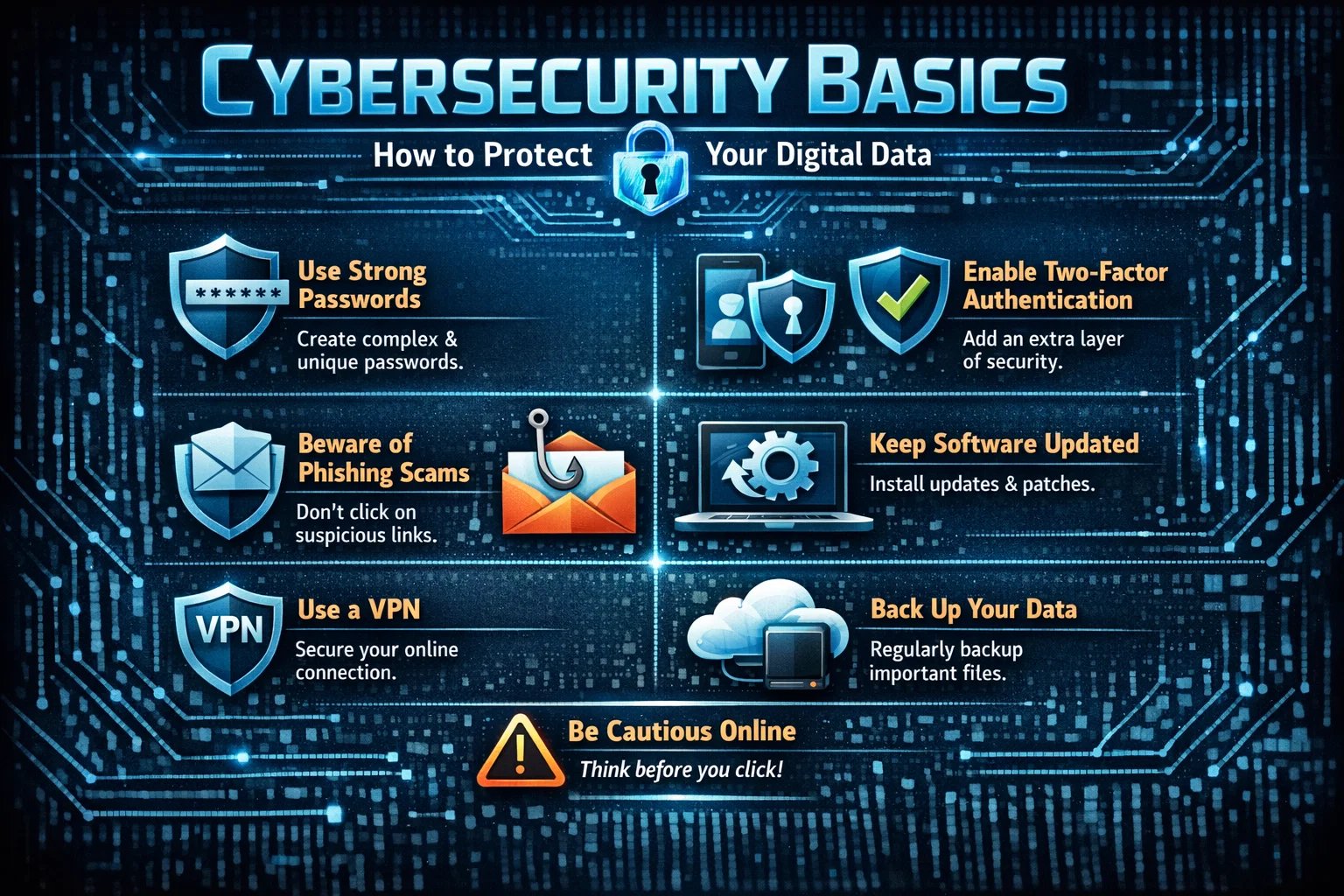 Cybersecurity Basics: How to Protect Your Digital Data